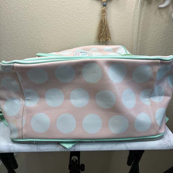 Pink University Plunder State University Backpack XL Laptop Polka Dot main image 4